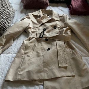 Zara water resistant trench coat